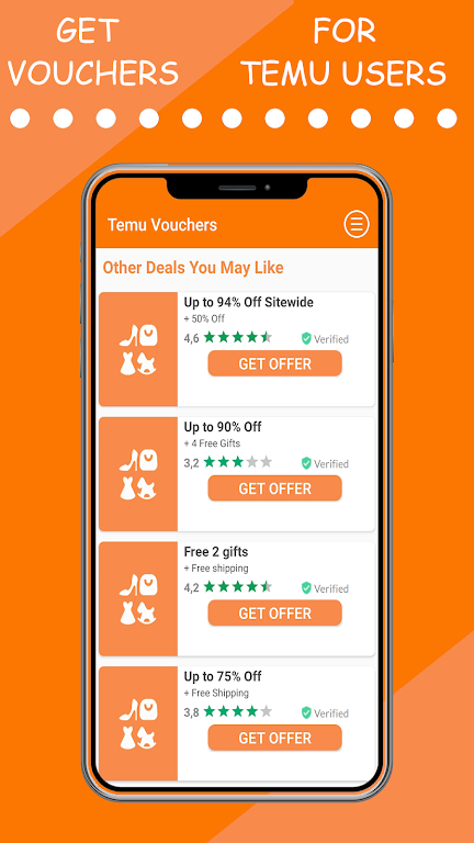 Temu Vouchers Zrzut ekranu 2