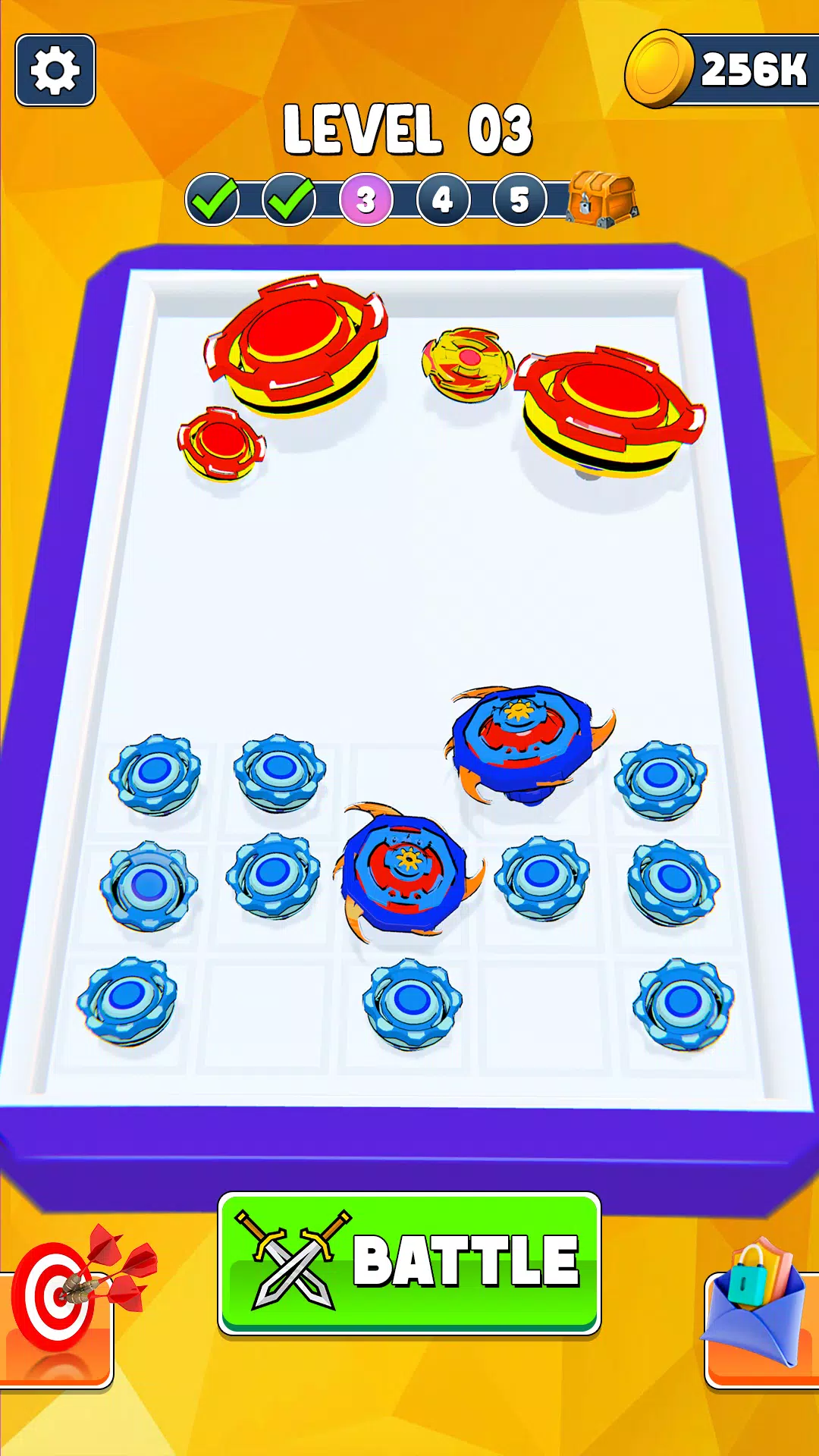 Merge & Battle Spinner Game स्क्रीनशॉट 0