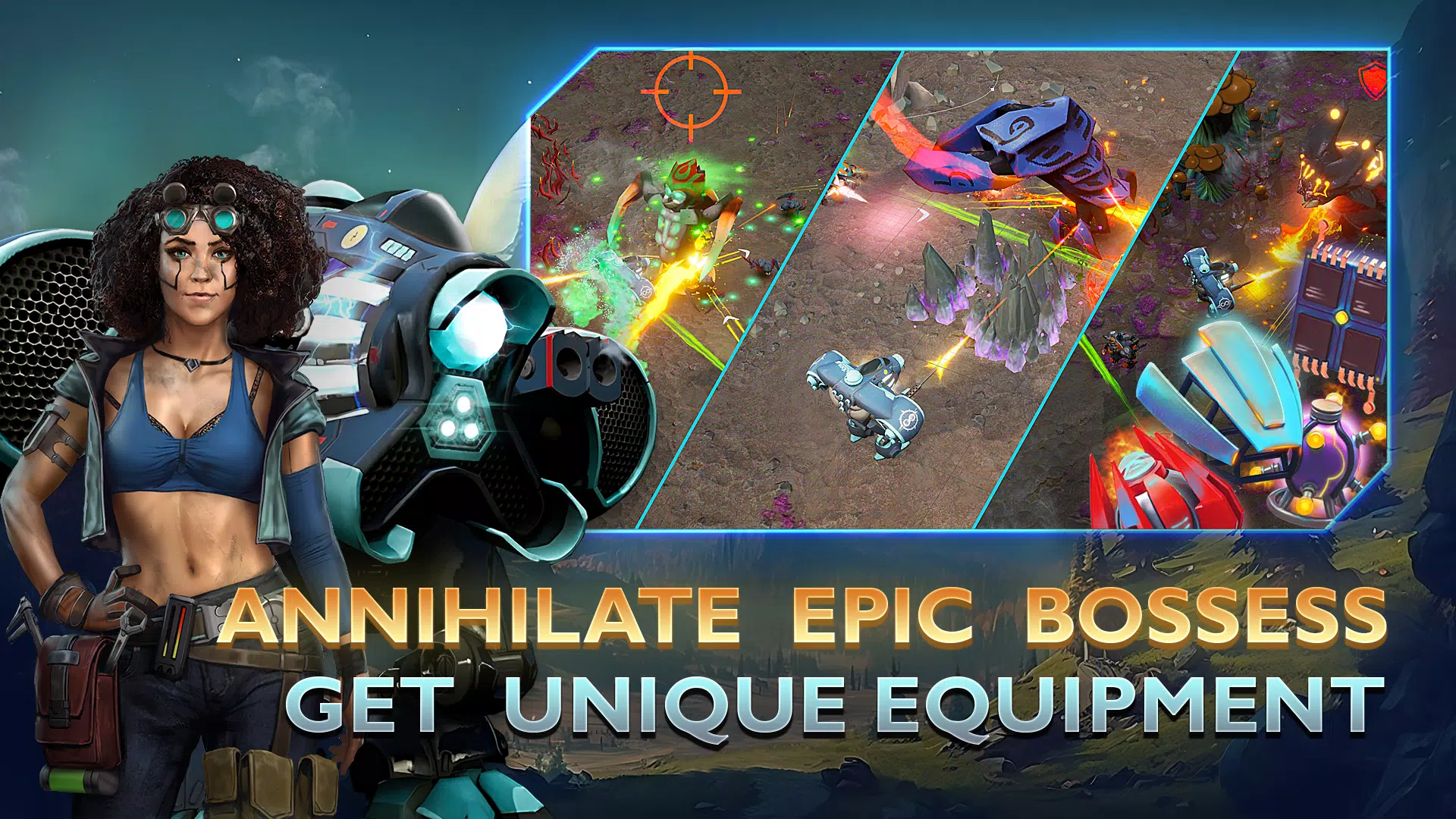 Mech vs Aliens: War Robots RPG Capture d'écran 1