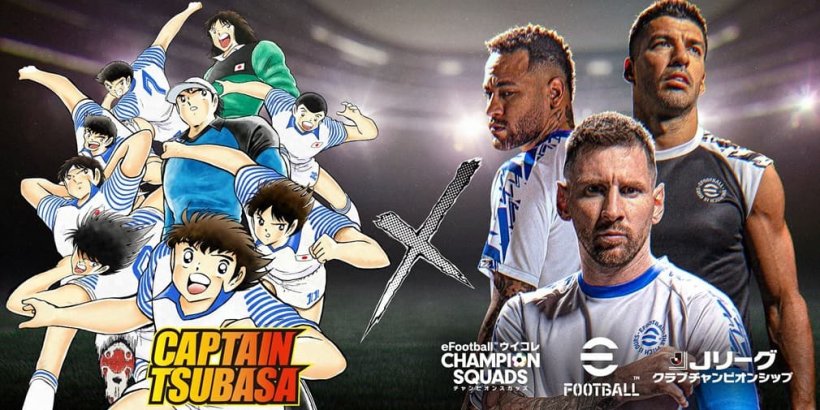 Pasukan Efootball Up dengan Kapten Tsubasa Manga