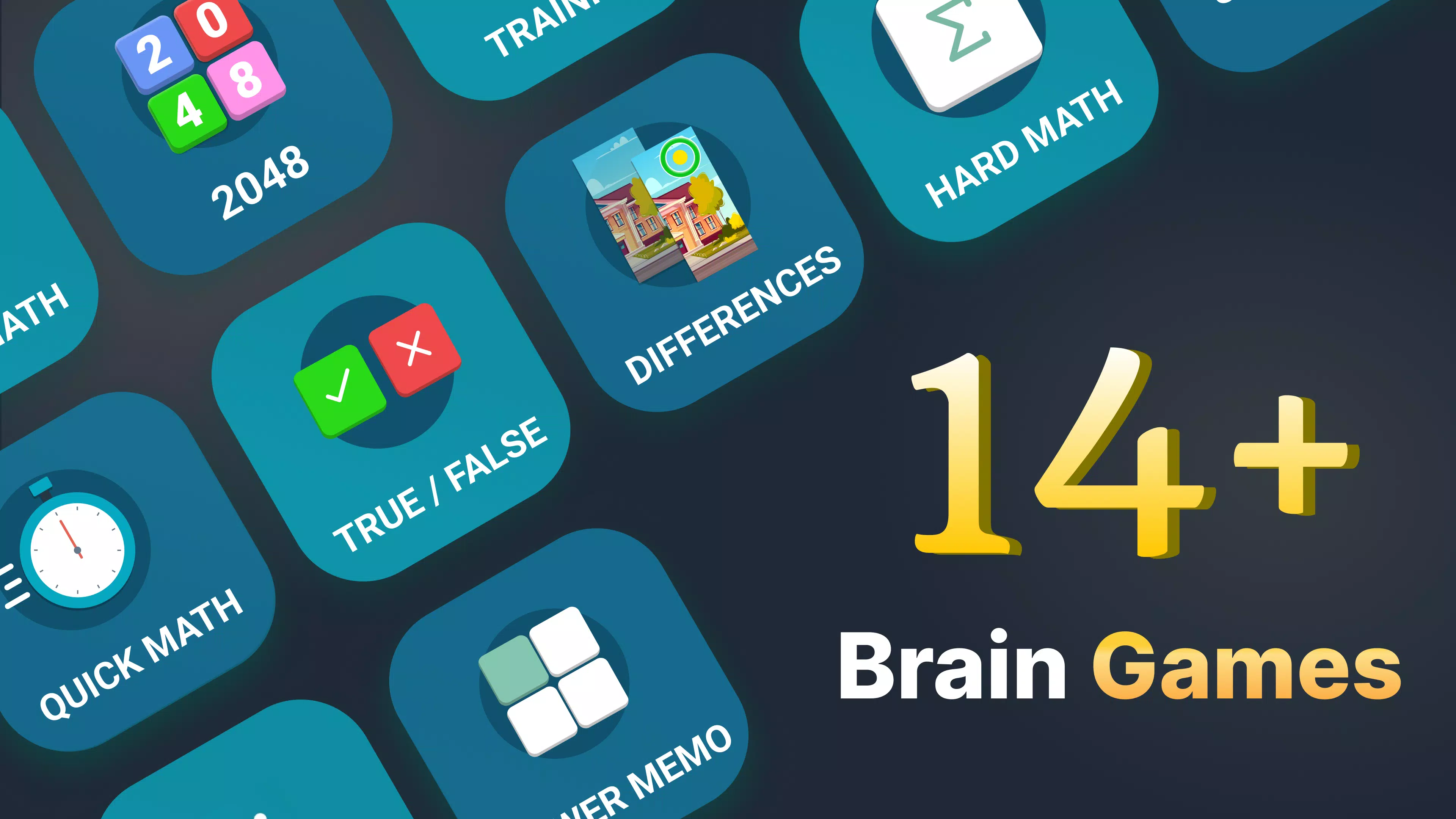 Math Games for the Brain ภาพหน้าจอ 0