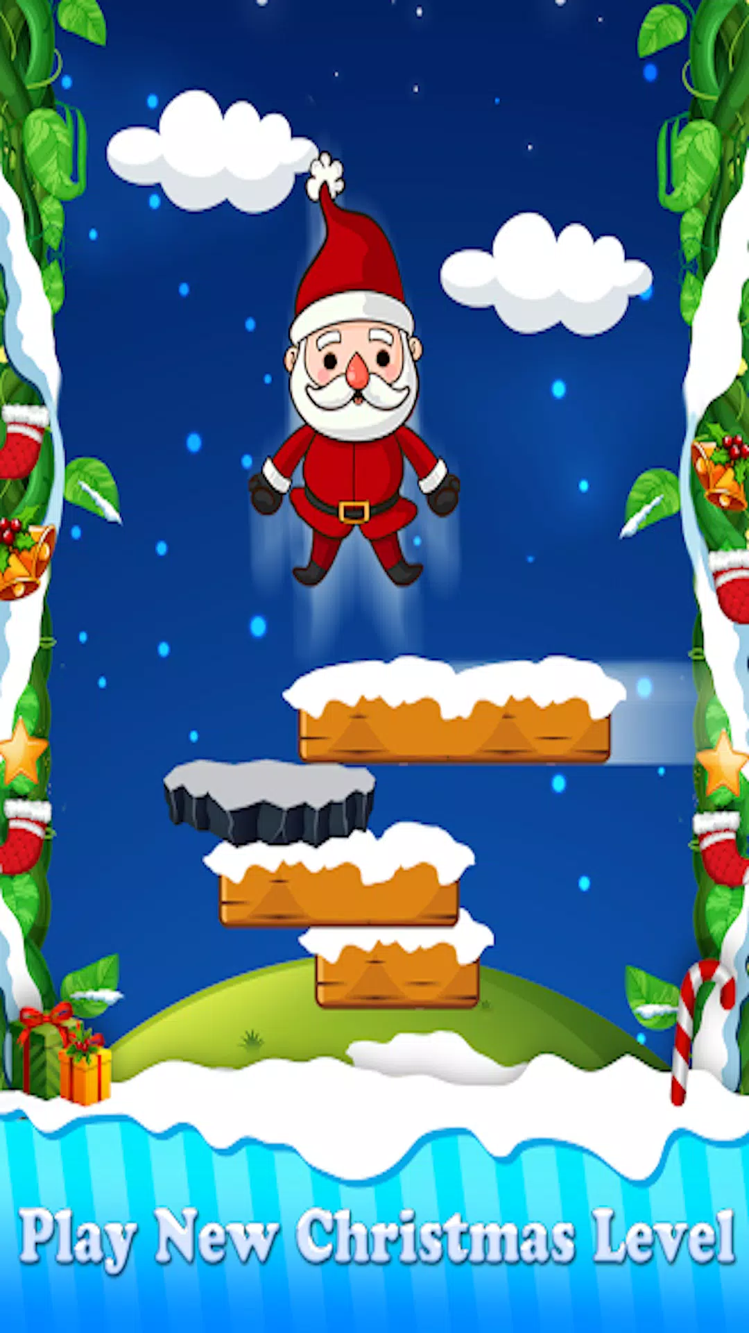 Christmas Game Santa Jump 2024 স্ক্রিনশট 1