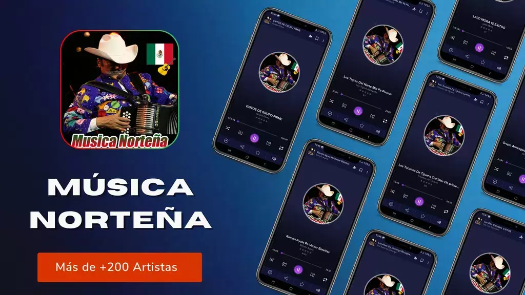 Música Norteña Mexicana Ảnh chụp màn hình 0