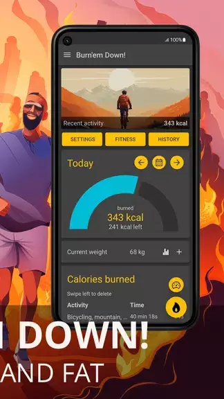 Burn Calories & Weight Loss Скриншот 1