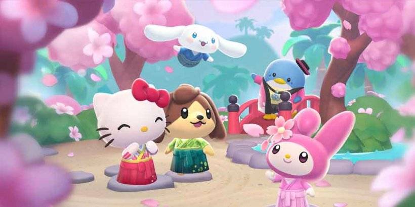 Hello Kitty Island: mise à jour de la fleur de printemps