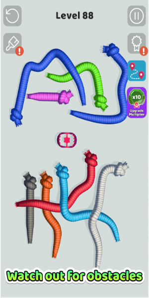 Tangled Snakes Screenshot 2