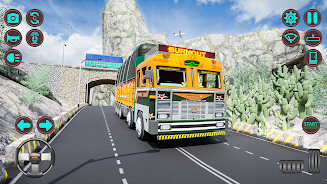 Indian Truck Offroad Cargo Sim スクリーンショット 0