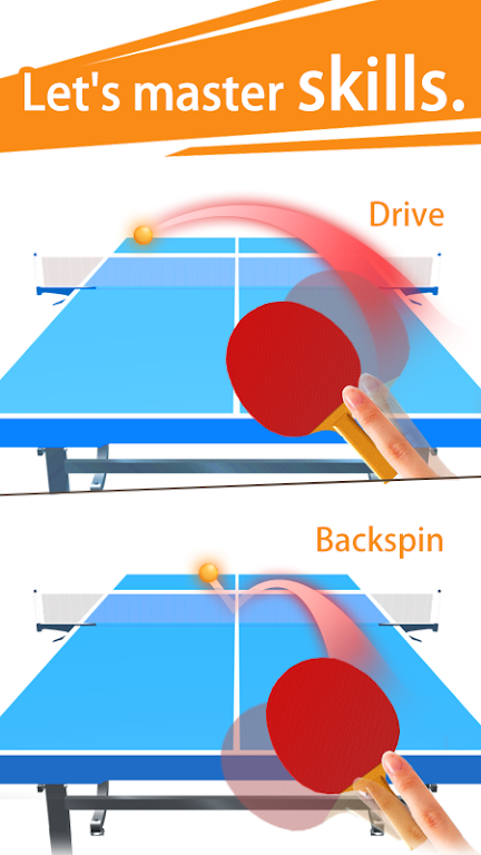 Table Tennis 3D Ping Pong Game स्क्रीनशॉट 0