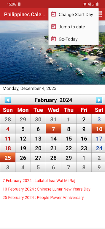 Philippines Calendar 2024 Zrzut ekranu 0