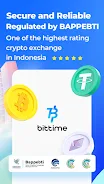 Bittime: Buy Bitcoin & Crypto ဖန်သားပြင်ဓာတ်ပုံ 2