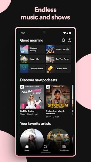 Spotify: Music and Podcasts Screenshot 3