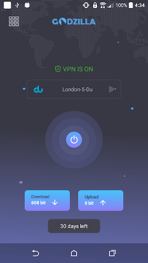 Godzilla VPN Capture d'écran 1