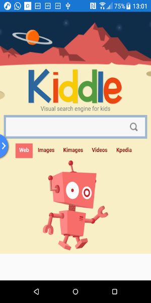 Kiddle App Screenshot 0