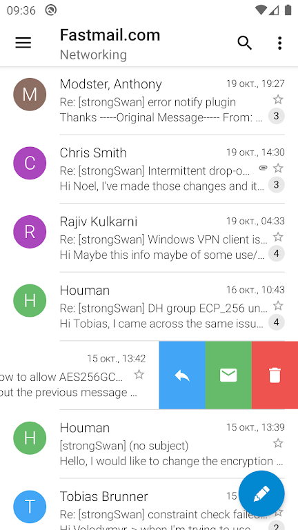 Sugar Mail – Email App Mod Ảnh chụp màn hình 2