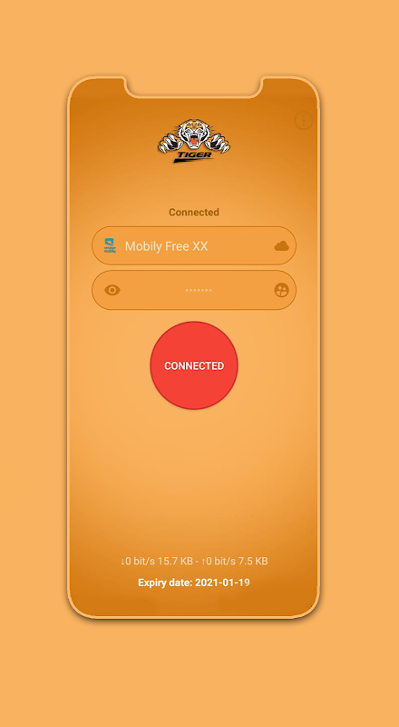 Tiger VPN Networks ภาพหน้าจอ 0