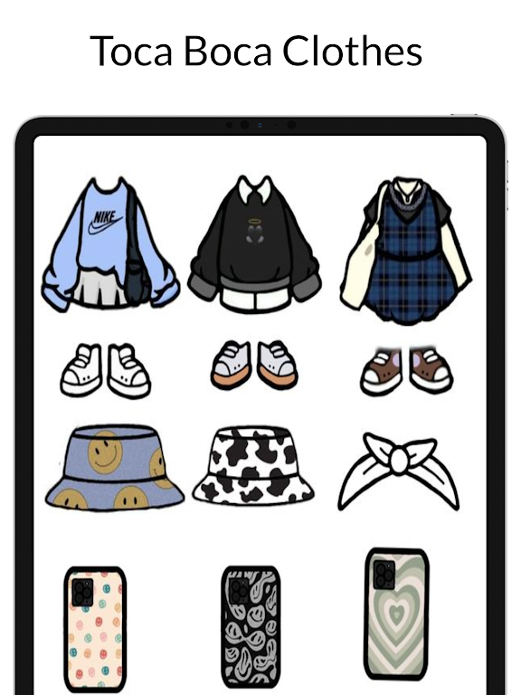Toca Boca Clothes Ideas应用截图第1张