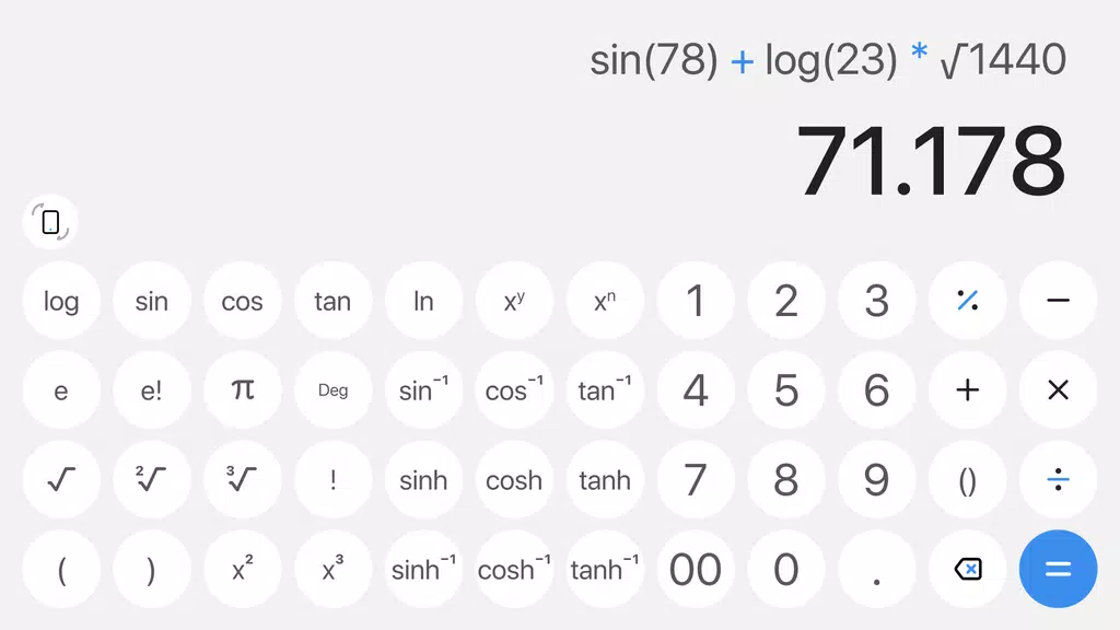 Simple Calculator for Android Zrzut ekranu 2