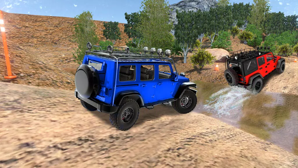 Schermata 4X4 Offroad SUV Driving Games 0