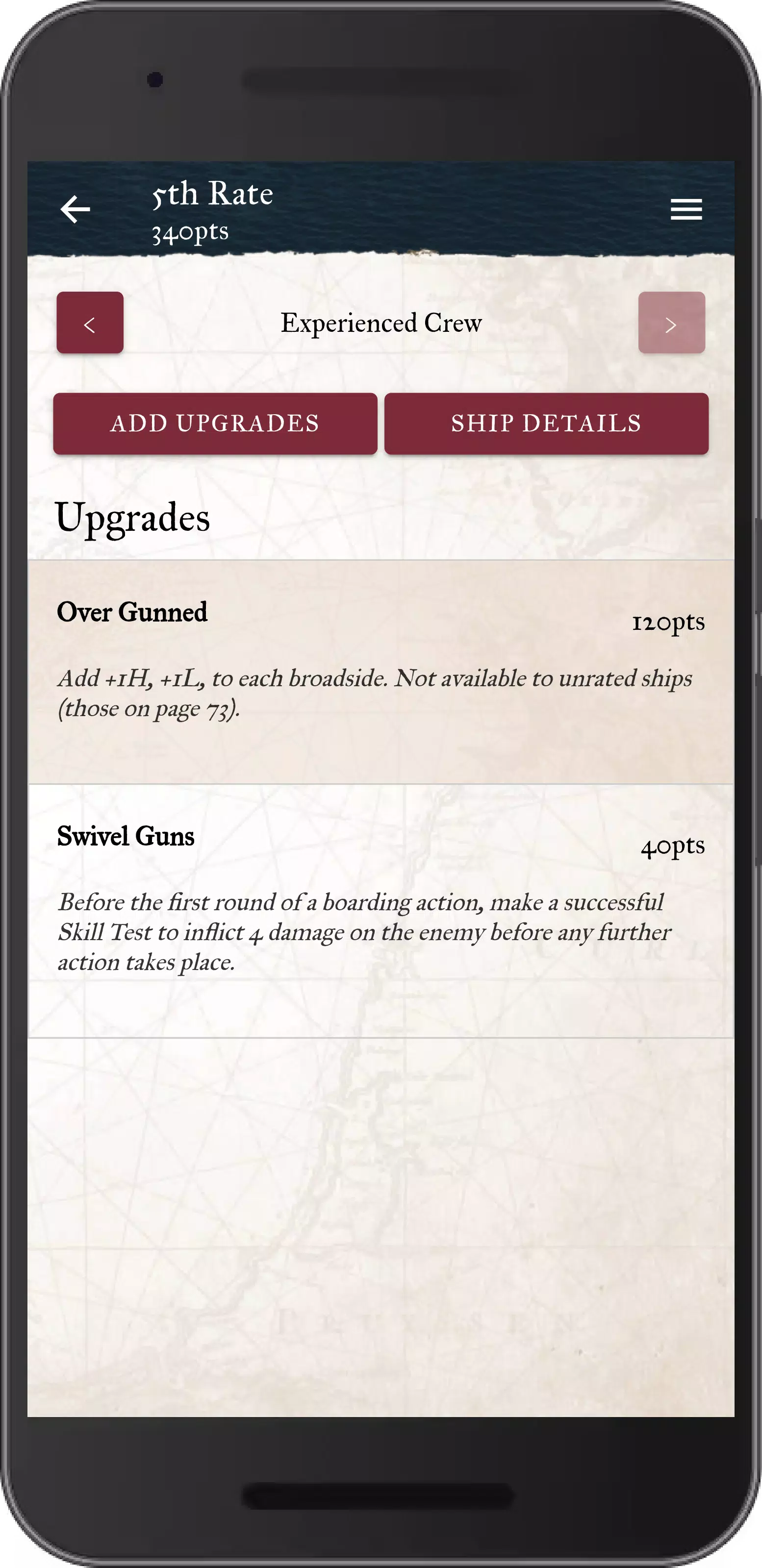 Warlord Games List Builder Capture d'écran 3