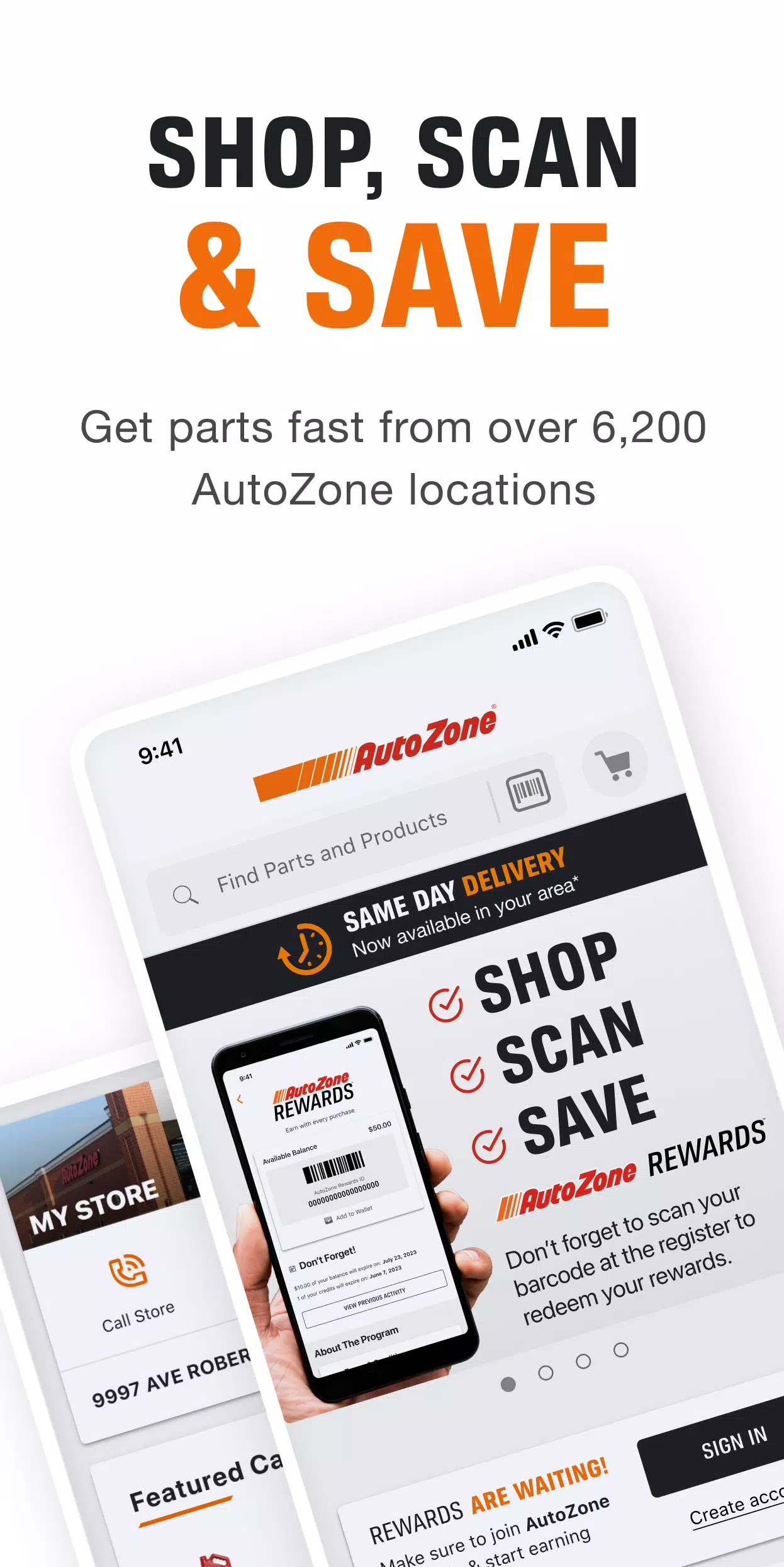 AutoZone ဖန်သားပြင်ဓာတ်ပုံ 0