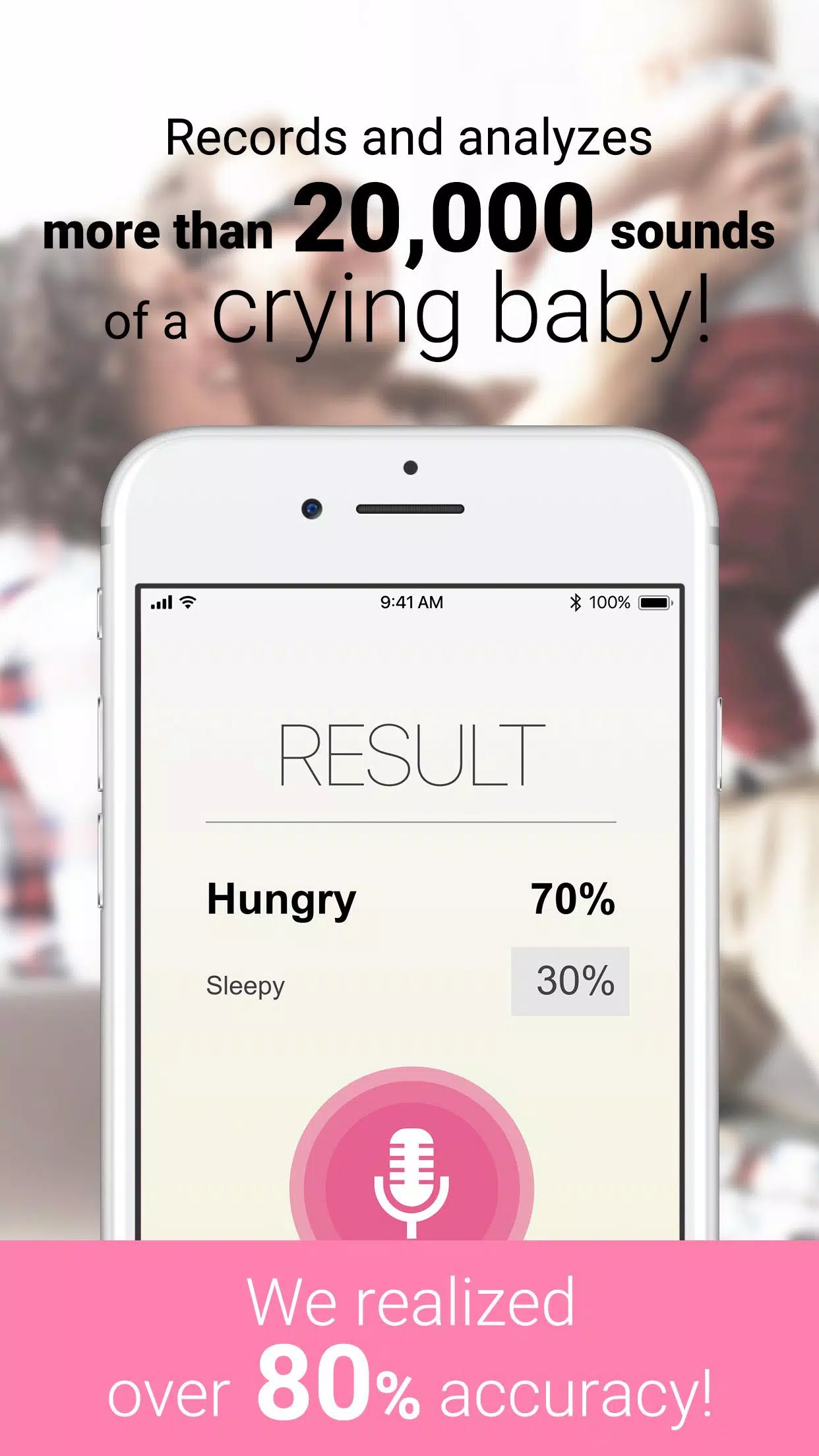 CryAnalyzer - baby translator Captura de tela 3