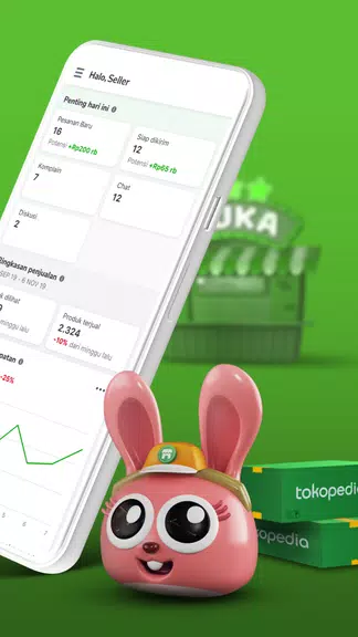 Tokopedia Seller Ảnh chụp màn hình 1