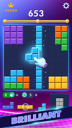 Block Puzzle Games Cube Blast スクリーンショット 0