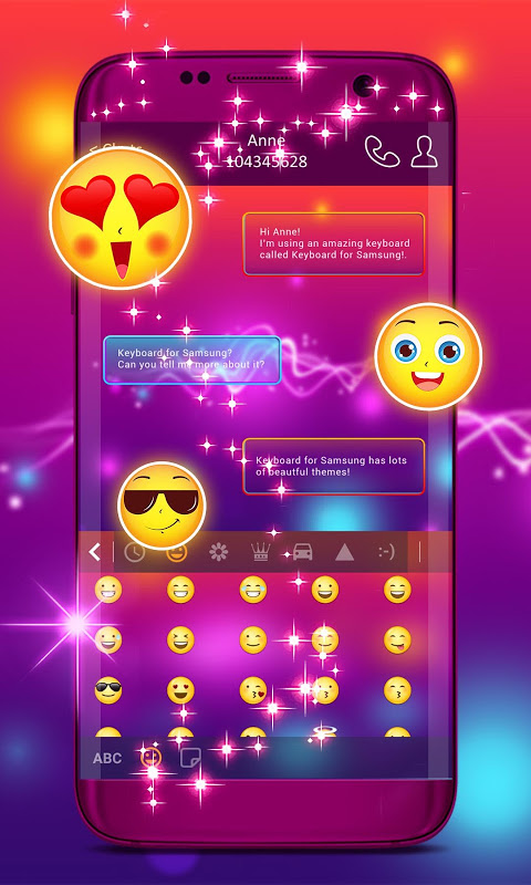 Keyboard Theme for Samsung ภาพหน้าจอ 1