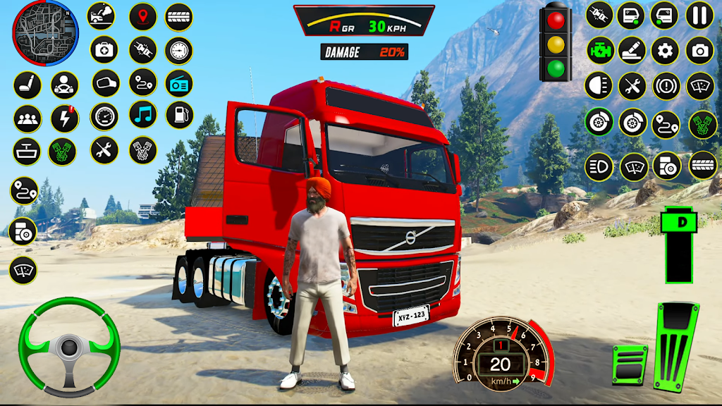 Real Cargo Truck Driving Games Screenshot 0