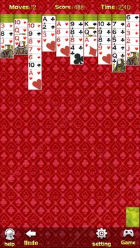 Spider Solitaire 2016 Tangkapan skrin 2