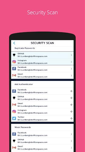 SAASPASS Authenticator 2FA App 螢幕截圖 2