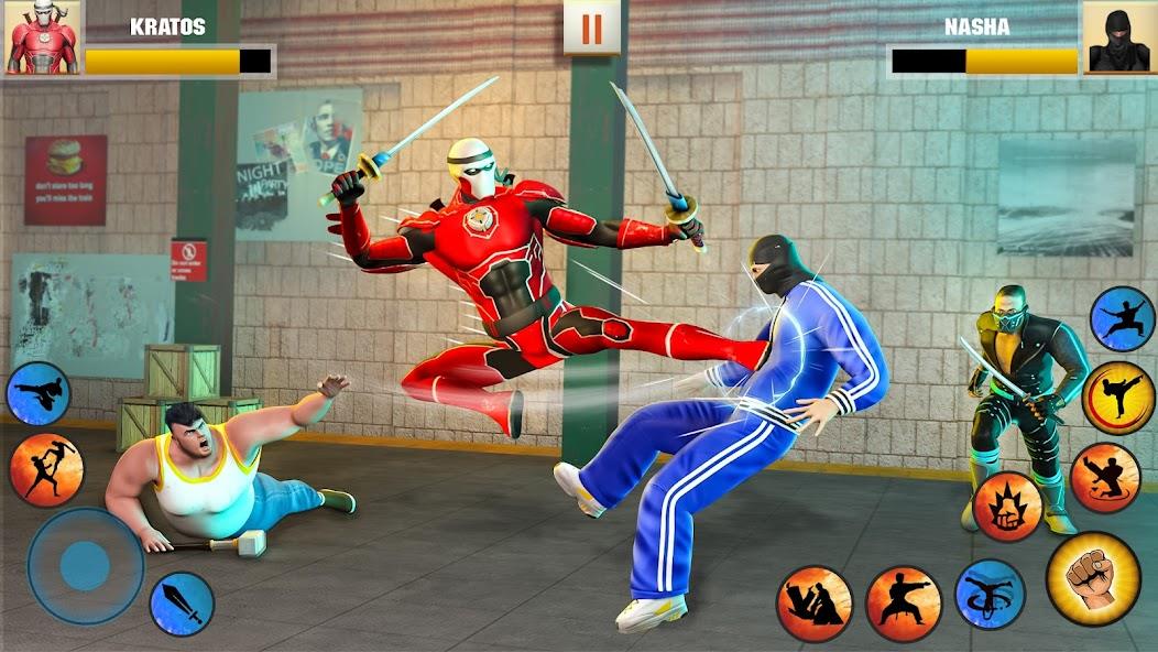 Street Fight: Beat Em Up Games Mod 스크린샷 1