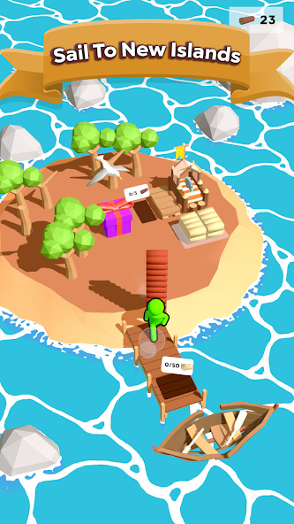 Build Island 3D Survival Mod स्क्रीनशॉट 3