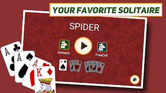 Spider Solitaire: Classic Schermafbeelding 0