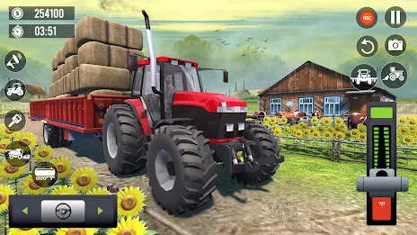 Super Tractor Farming Games স্ক্রিনশট 2