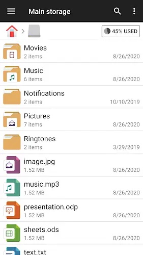 File Manager Ảnh chụp màn hình 1