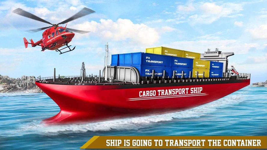 Cargo Transport Truck Driving Schermafbeelding 2