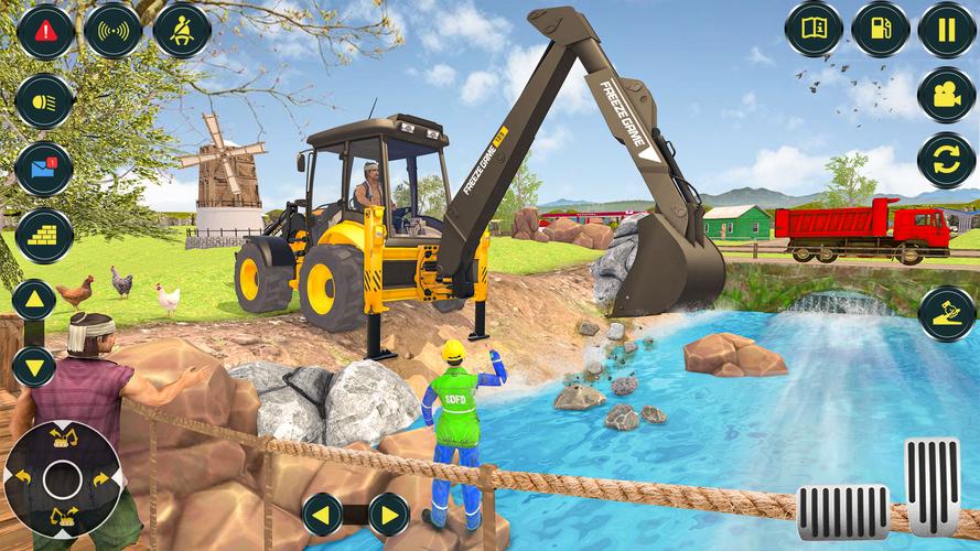 Village Excavator Schermafbeelding 2