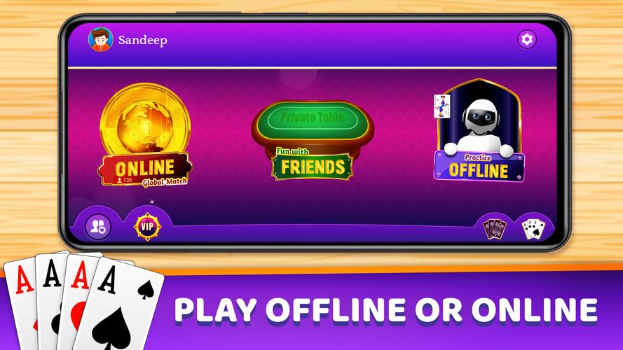 Callbreak Multiplayer 스크린샷 3