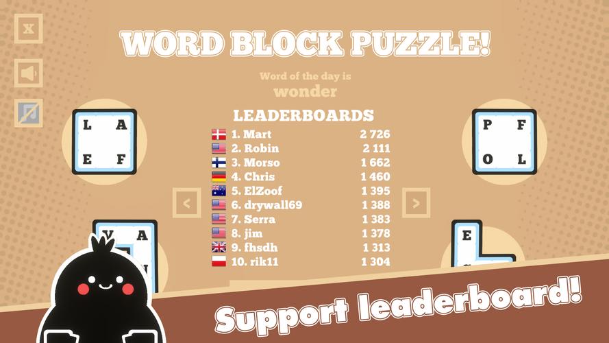 Word Block Puzzle Zrzut ekranu 0