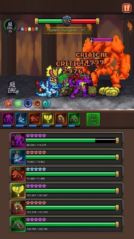 Grow Merge Monsters Schermafbeelding 2