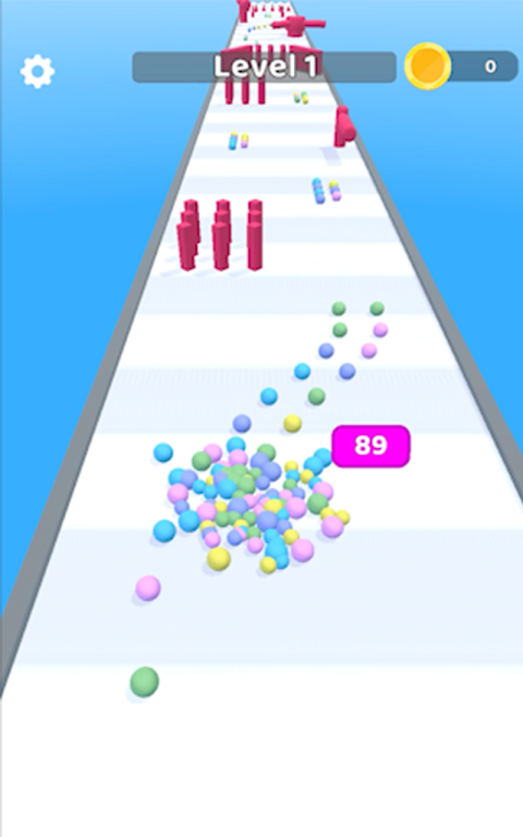 Orbeez Run 3D Mod 螢幕截圖 1