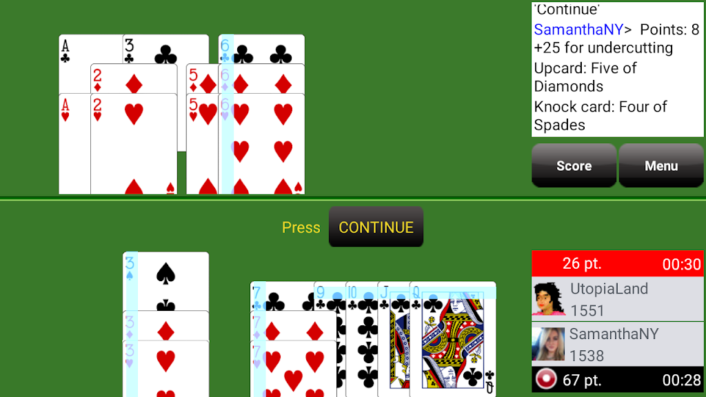 Gin Rummy Club Screenshot 1