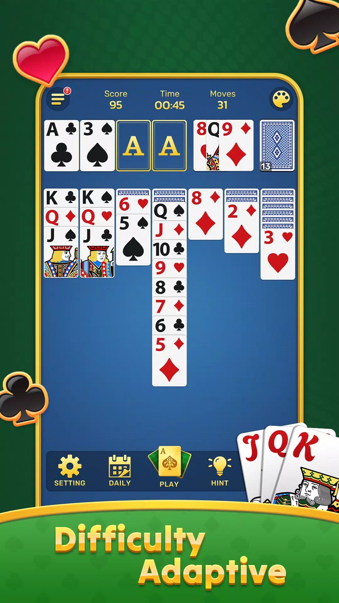 Classic Solitaire : Card Games 螢幕截圖 1