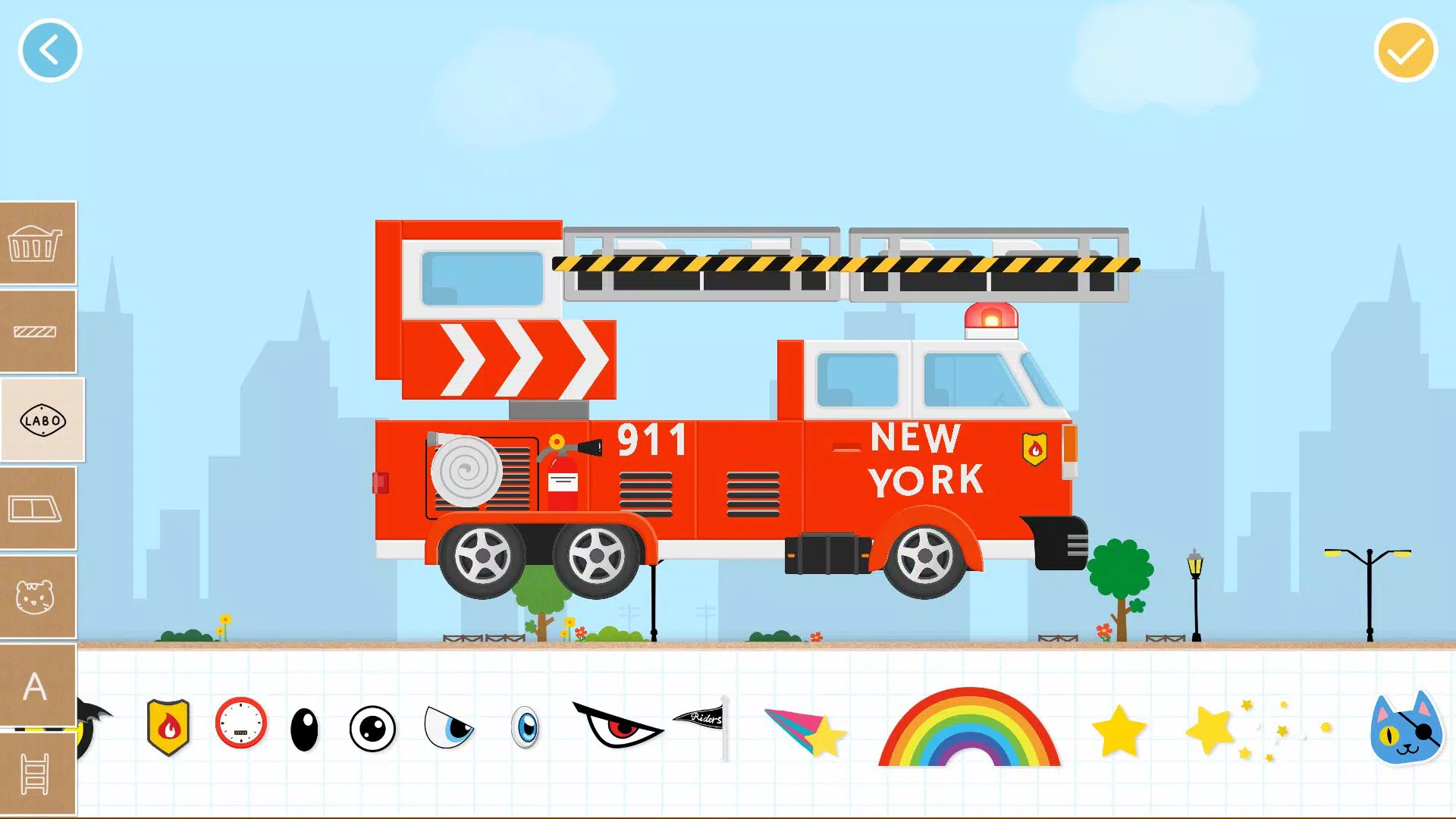 Labo Brick Car 2 Game for Kids ภาพหน้าจอ 3
