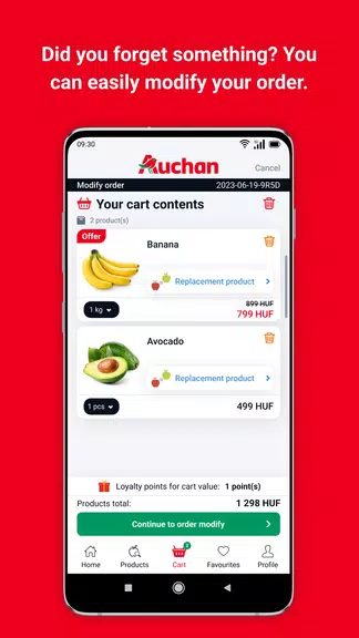 Auchan Online Store Zrzut ekranu 3