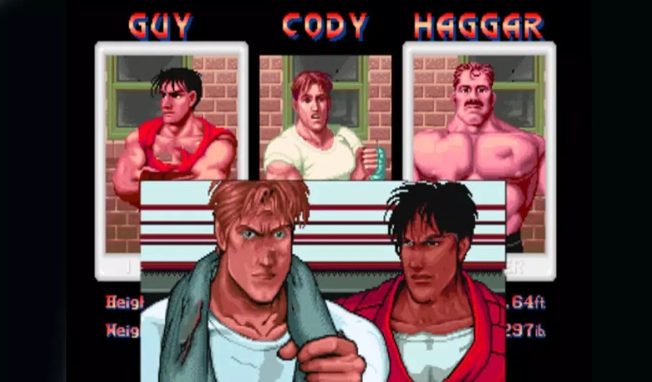 Final fight arcade game 1989 스크린샷 1