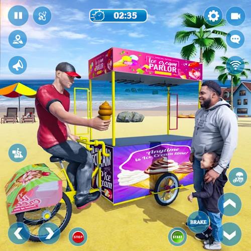 Ice Cream Man Game Tangkapan skrin 0