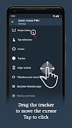 Quick Cursor: 片手モード スクリーンショット 2