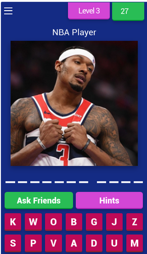 Guess The Basketball Player - NBA Quiz スクリーンショット 3